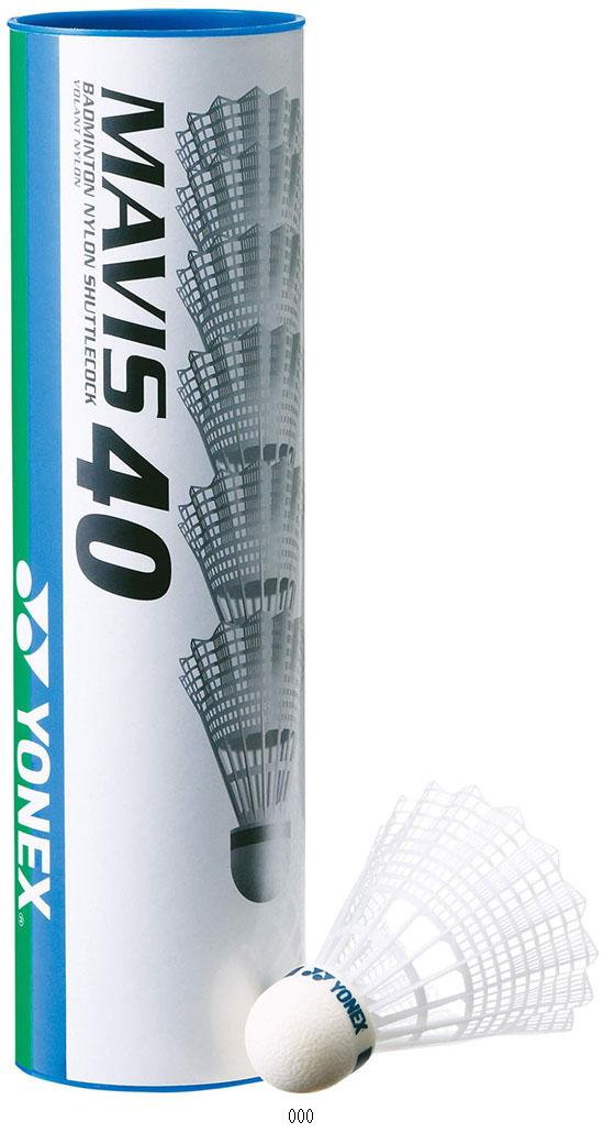ヨネックス YONEX メイビス40 6ケイリ ／書き割り売りわたす 寸法10 M40P バドミントシャトルコック