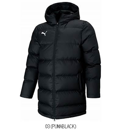 プーマ PUMA TEAMLIGAミドルダウンコート 657738 サッカーダウンコート|ワラトクブーショップ