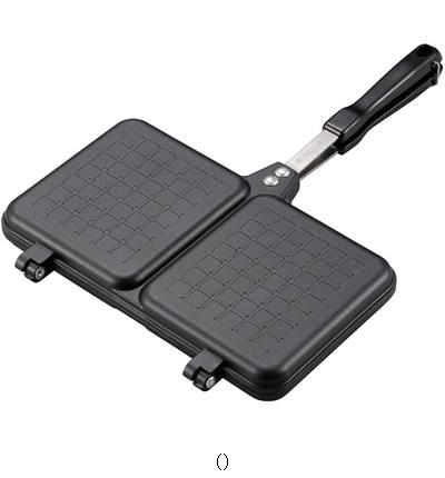 キャプテンスタッグ CAPTAIN STAG キャストアルミツインサンドトースター UG3057 4,539円