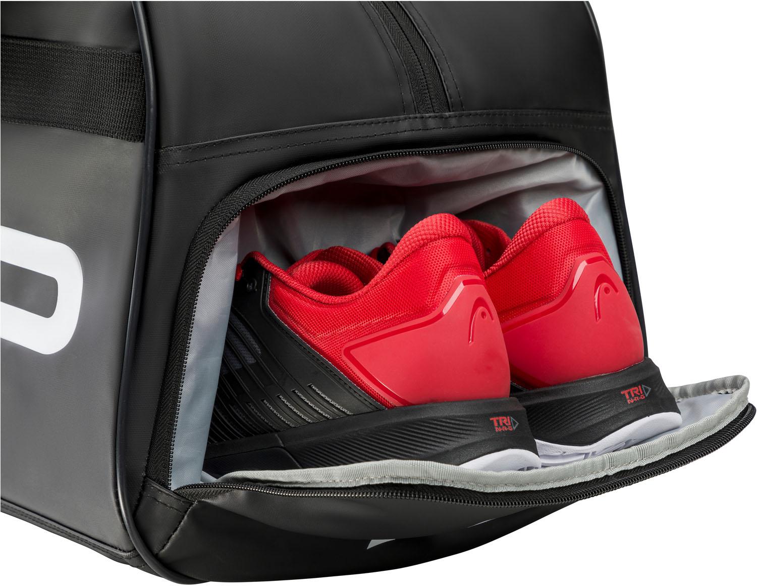 上端 ＨＥＡＤ TOURCOURTBAG40LBKWH 260694 庭球御徒面子