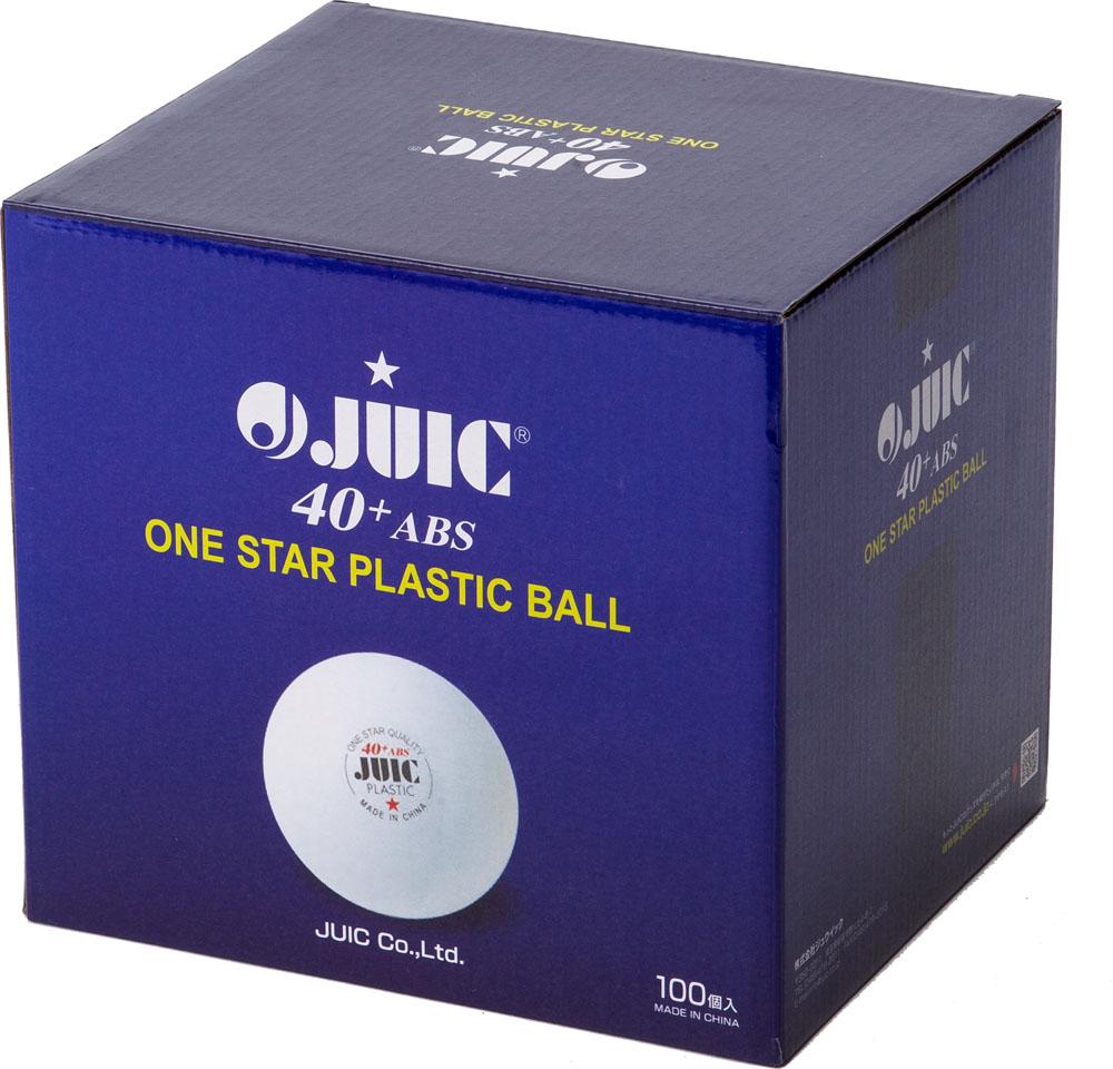 ジュイック ＪＵＩＣ ABSプラスチック1スターボール100キュウ 7050 卓球キョウギボール