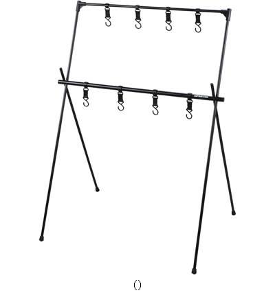 キャプテンスタッグ CAPTAIN STAG トレッカーフィールドハンガーラック2ダン UC1853 アウトドアグッズソノタ スポーツ・アウトドア-その他