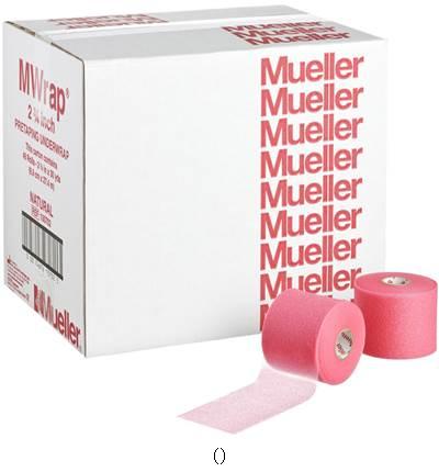 ミューラー Ｍｕｅｌｌｅｒ Mラップカラービックピンク48コイリ／書き割り売りわたす 寸法48 130714 ボディケアテーピング