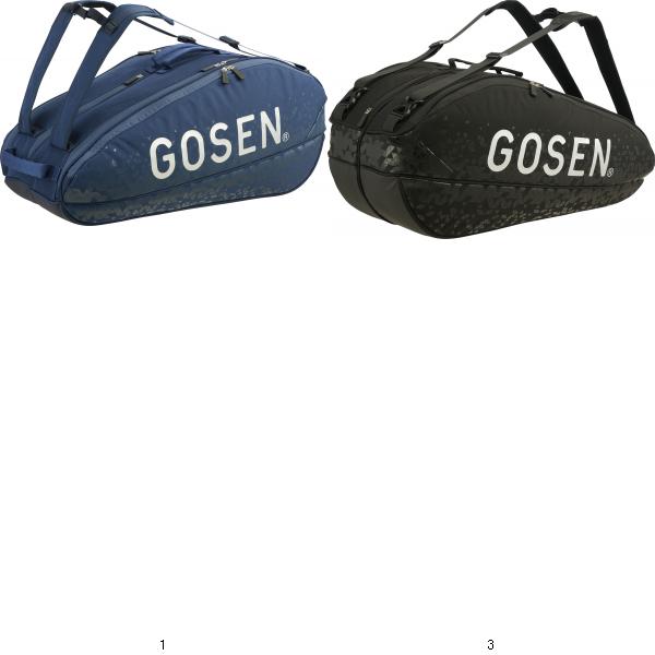 ゴーセン GOSEN 櫂御徒面子PRO BA26PR テニスラケットバッグ