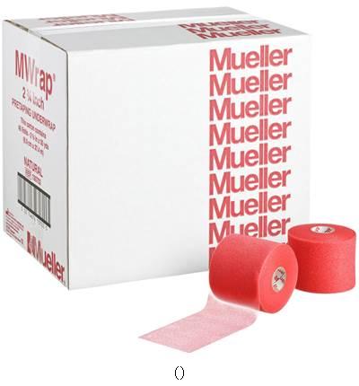 ミューラー Ｍｕｅｌｌｅｒ Mラップカラービックレッド48コイリ／書き割り売りわたす 寸法48 130704 ボディケアテーピング