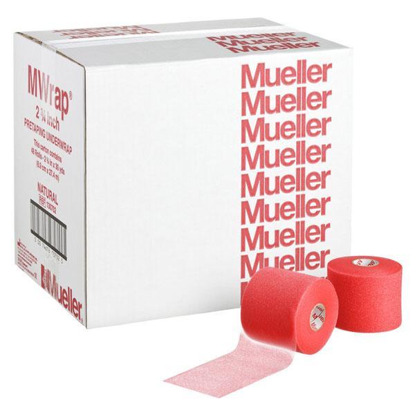 ミューラー Ｍｕｅｌｌｅｒ Mラップカラービッグレッド48コイリ／セット販売 数量48 130704 ボディケアテーピング