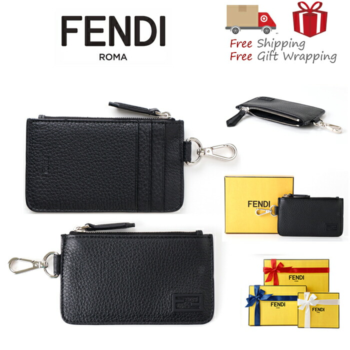 【極美品】FENDIフェンディ　コインケース　ズッカ 楽天市場】FENDI フェンディ ズッカ柄 チェーン付 コインケース