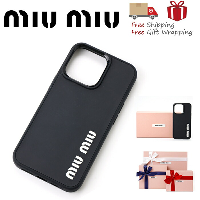 MIUMIU ミュウミュウ iPhone 15 Pro 用 ケース 5ZH181 MIUMIU ミュウミュウ iPhone 15 Pro 用 ケース 5ZH181