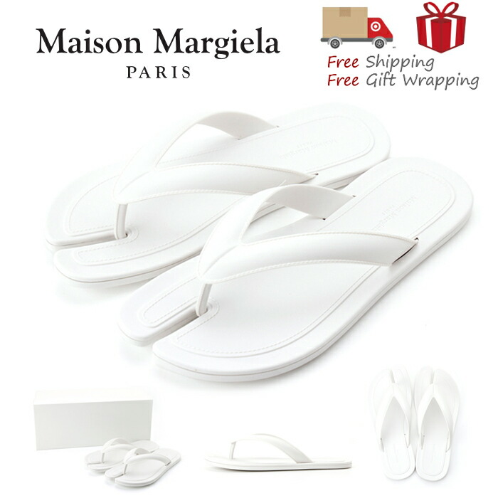 MAISON MARGIELA サンダル40 セール 18%OFF】MAISON MARGIELA トングサンダル S57WX0078
