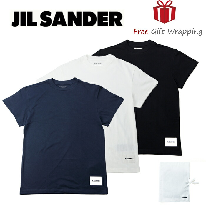 JIL SANDER 半袖Tシャツ 新品未使用　3枚　レディース　Mサイズ JIL SANDER ジルサンダー レディース Tシャツ（3枚セット