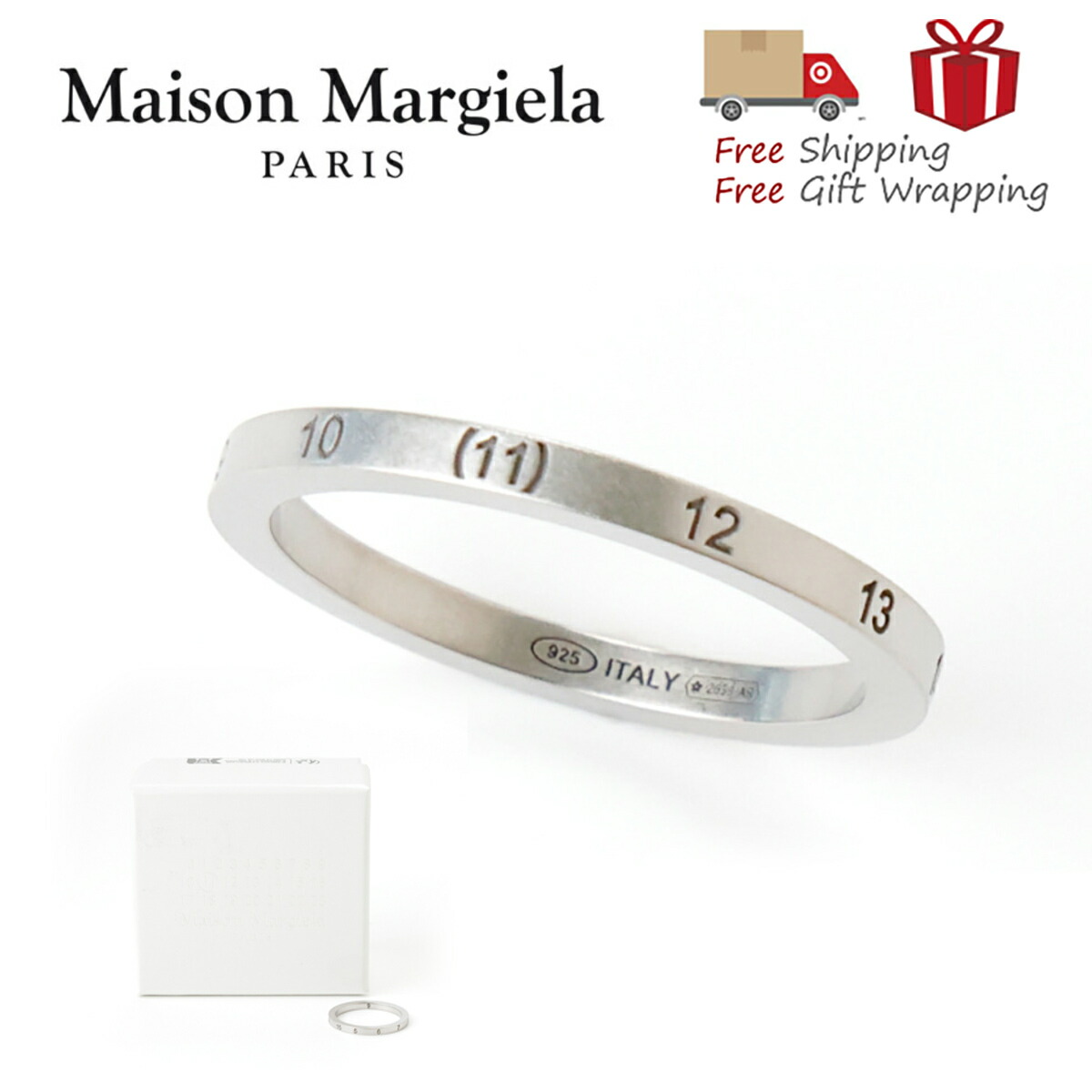 楽天市場】【ギフト品質】メゾンマルジェラ Maison Margiela リング