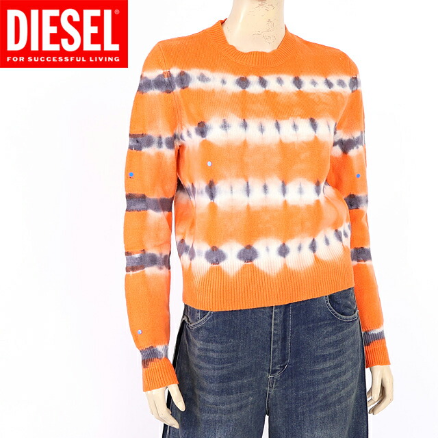 週末セール❗️DIESELディーゼル 半袖ニットトップス DロゴタートルネックS白 楽天市場】ディーゼル（DIESEL）レディース 訳あり 半袖ニット