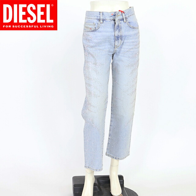 ディーゼル（DIESEL）レディース 訳あり 引っ切りないデニム 青色系  2016D-AIR-S2 ストン付き添い人ウオッシュデニム （大いさ/26）*al1018 ボトムス-レディースファッション