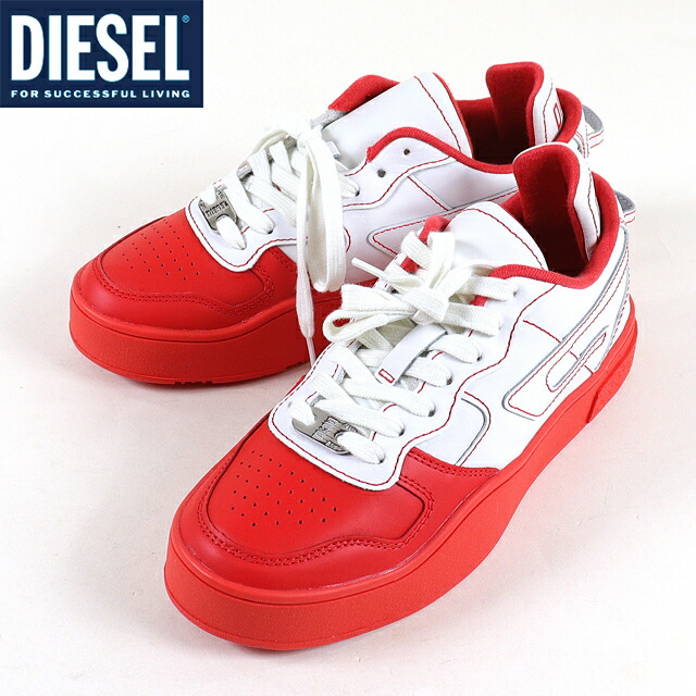 ディーゼル Diesel メンズ 訳あり スニーカー 白人取り合わせ 側 踵に銘柄外題 サイド 踵にブランドネーム サイズ 43 Bm10 40 Off 訳ありアウトレット メンズ World Odyssey Com