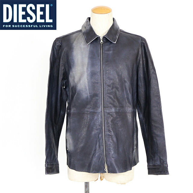 ノリ様　購入予定品！DIESEL ジャケット　ブルゾン　ライダース　新品レベル 楽天市場】ディーゼル（DIESEL）メンズ 訳あり ジャケット ブレザー
