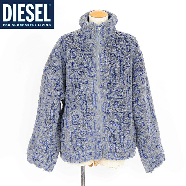 楽天市場】ディーゼル DIESEL ジャケット ボアナイロンミックス素材