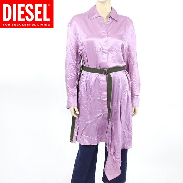 極美品　メタルプレート　ディーゼル　ワンピース 楽天市場】DIESEL ディーゼル ワンピース M-ZARY-B A14186 0DLAX