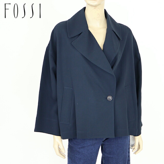 楽天市場】フォッシィ（FOSSI）レディース ノーカラージャケット