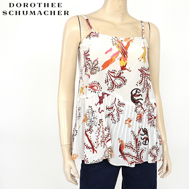 ドロシー・シューマッハ（DOROTHEE SCHUMACHER）レディース キャミソール グリーン系 　シルク100％ （サイズ/1）*sh0040 楽天市場】ドロシー・シューマッハ（DOROTHEE SCHUMACHER