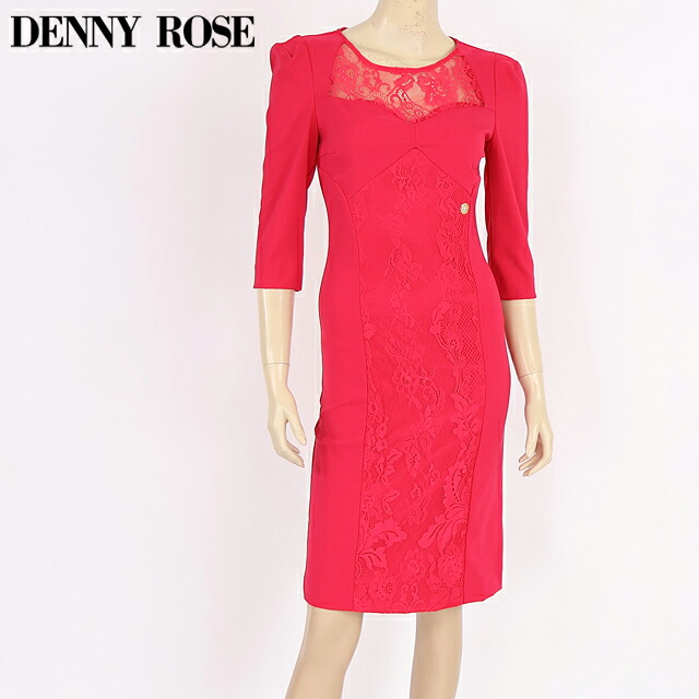 デニーローズ（DENNY ROSE）レディース 衣裳 並み並み さくら色系 スピード競技うつり変わりワンピ （大きさ/40/42）*uw0025