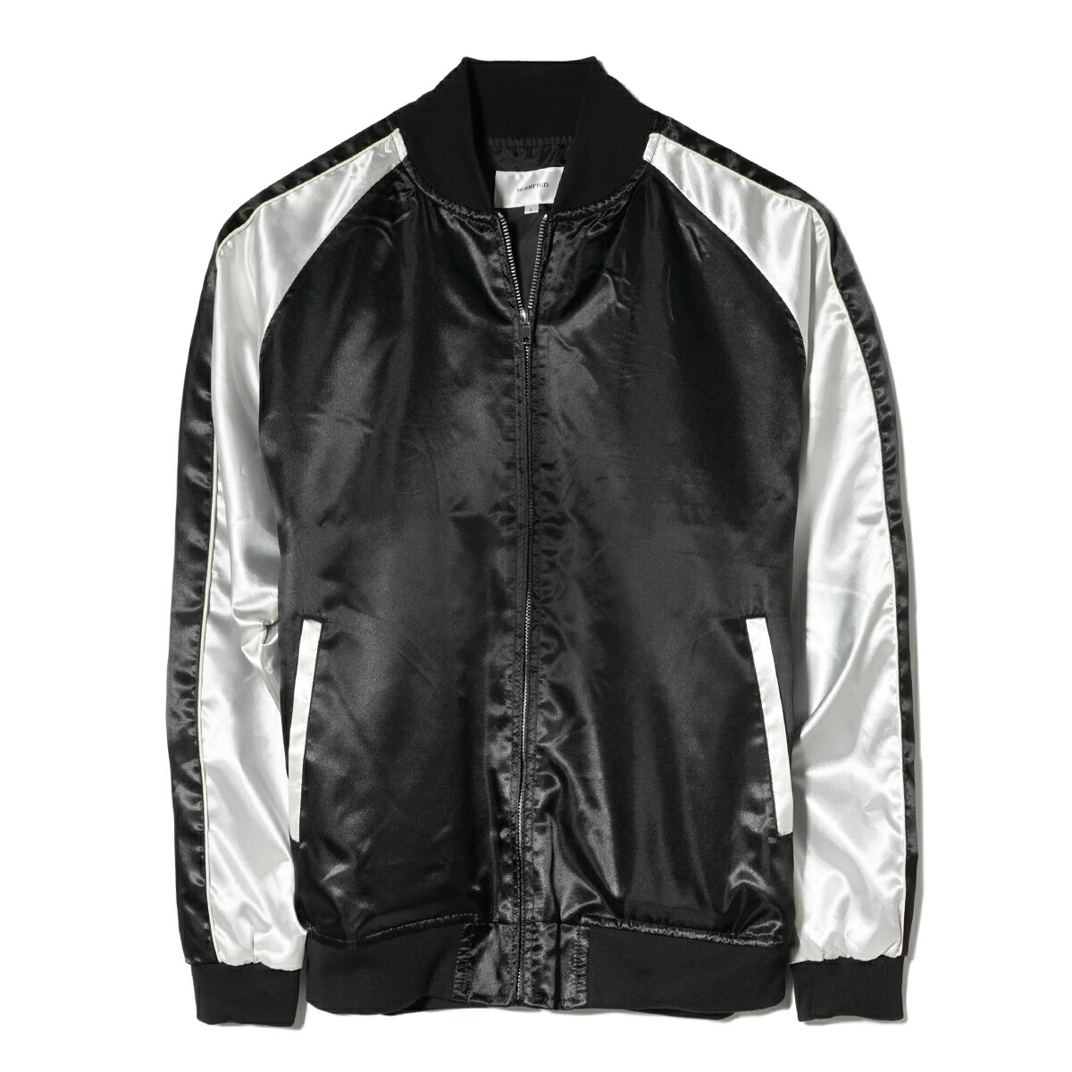 楽天市場】スカジャン メンズ 無地 サテンジャンパー スーベニア