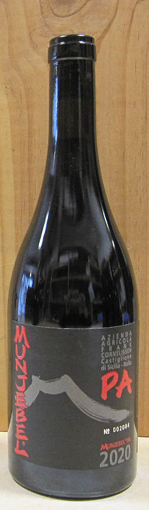 ムンジェベル・ロッソ PA(ポルカリア) [2020] 750ml フランク・コーネリッセン｜割田屋【わりでんや】