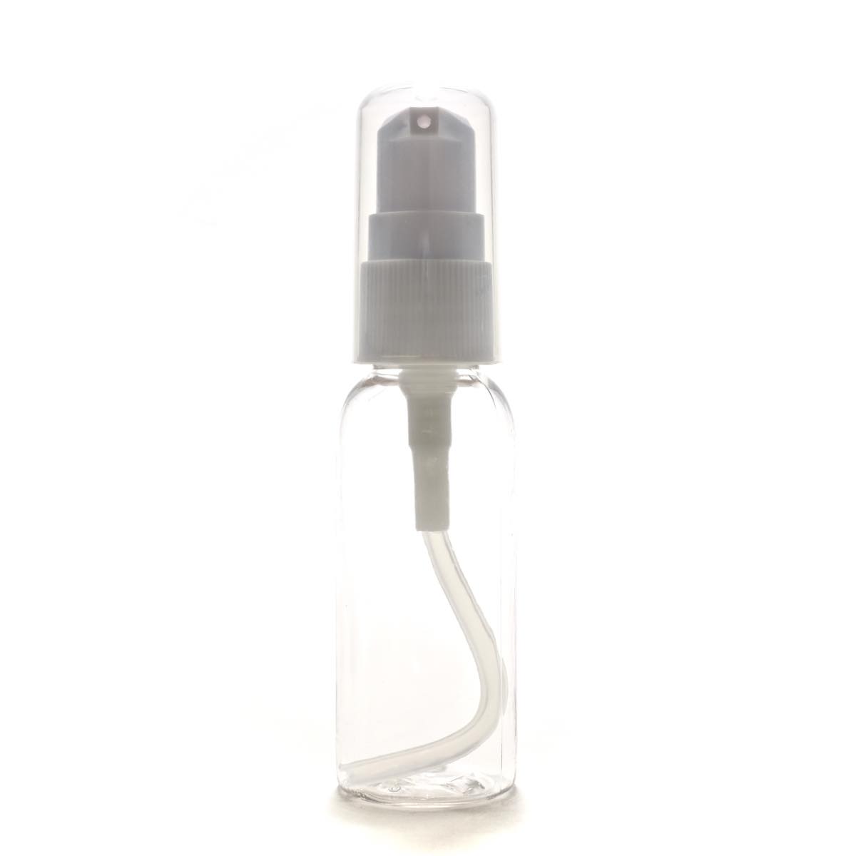 クリーム乳液など向け ポンプボトル 30mL【ポンプ：ホワイト】【80個入り/ロット 送料無料】