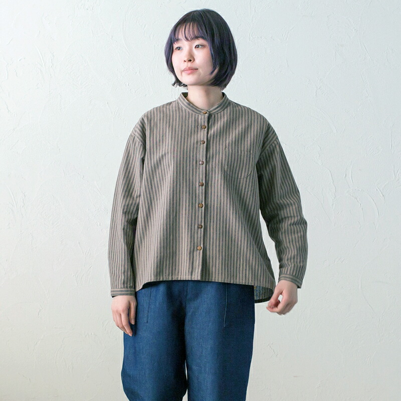 シャツ ブラウス チカン刺繍 フェアトレード（ シサム工房 チカン刺繍ゲンフウケイワイドトップ FREEサイズ ） ラクノウ刺繍 手刺繍（メール便可） 楽天市場】シャツ ブラウス チカン刺繍 フェアトレード【 シサム