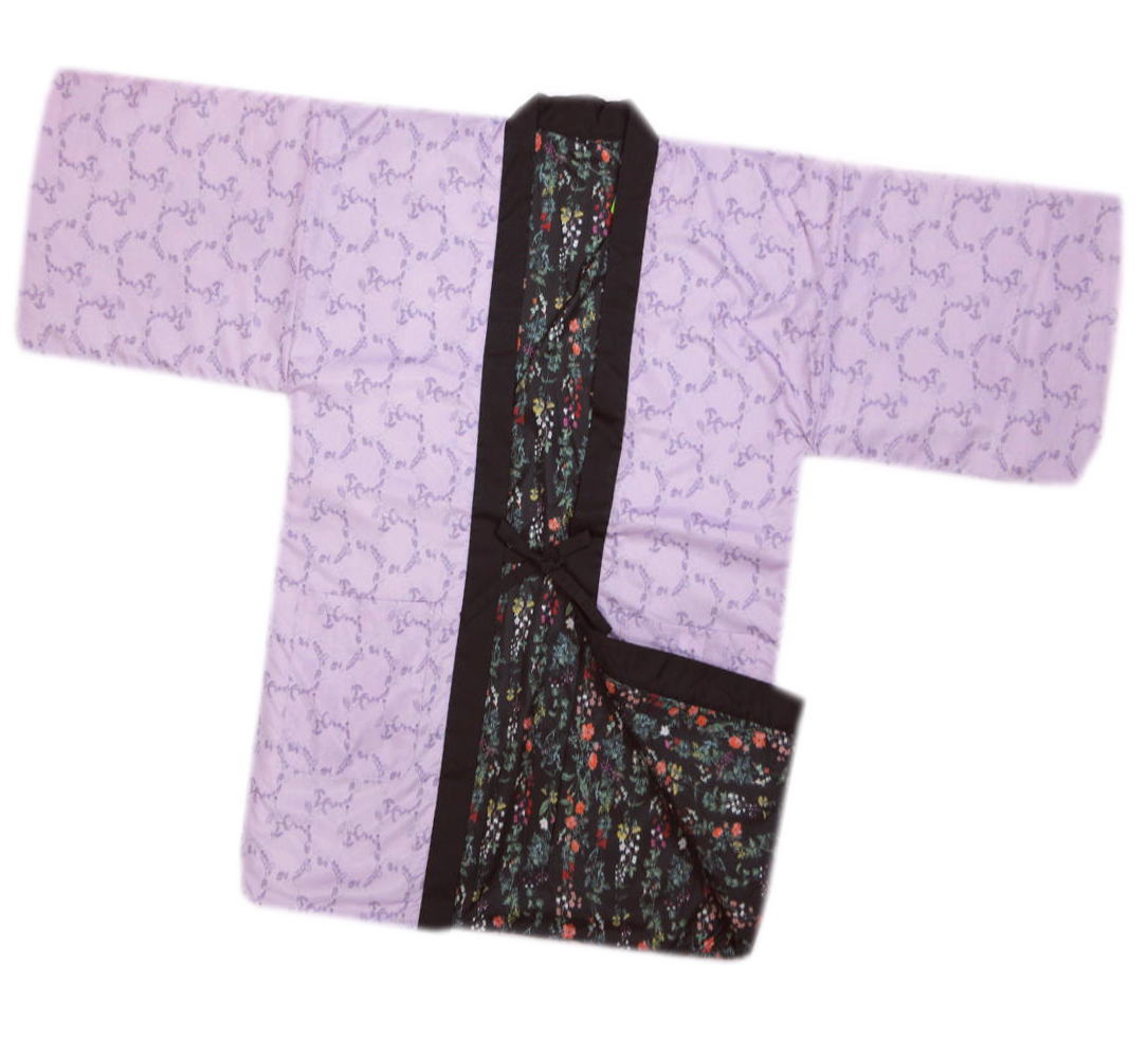 楽天市場】はんてん 綿入り 半纏 ヒロミチ ナカノ リバーシブル 花柄