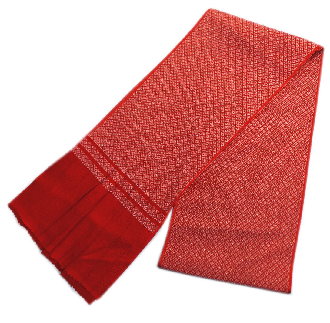 楽天市場】帯揚げ 帯上げ 鹿の子織 金糸入り 緑色 振袖 成人式 着物 帯