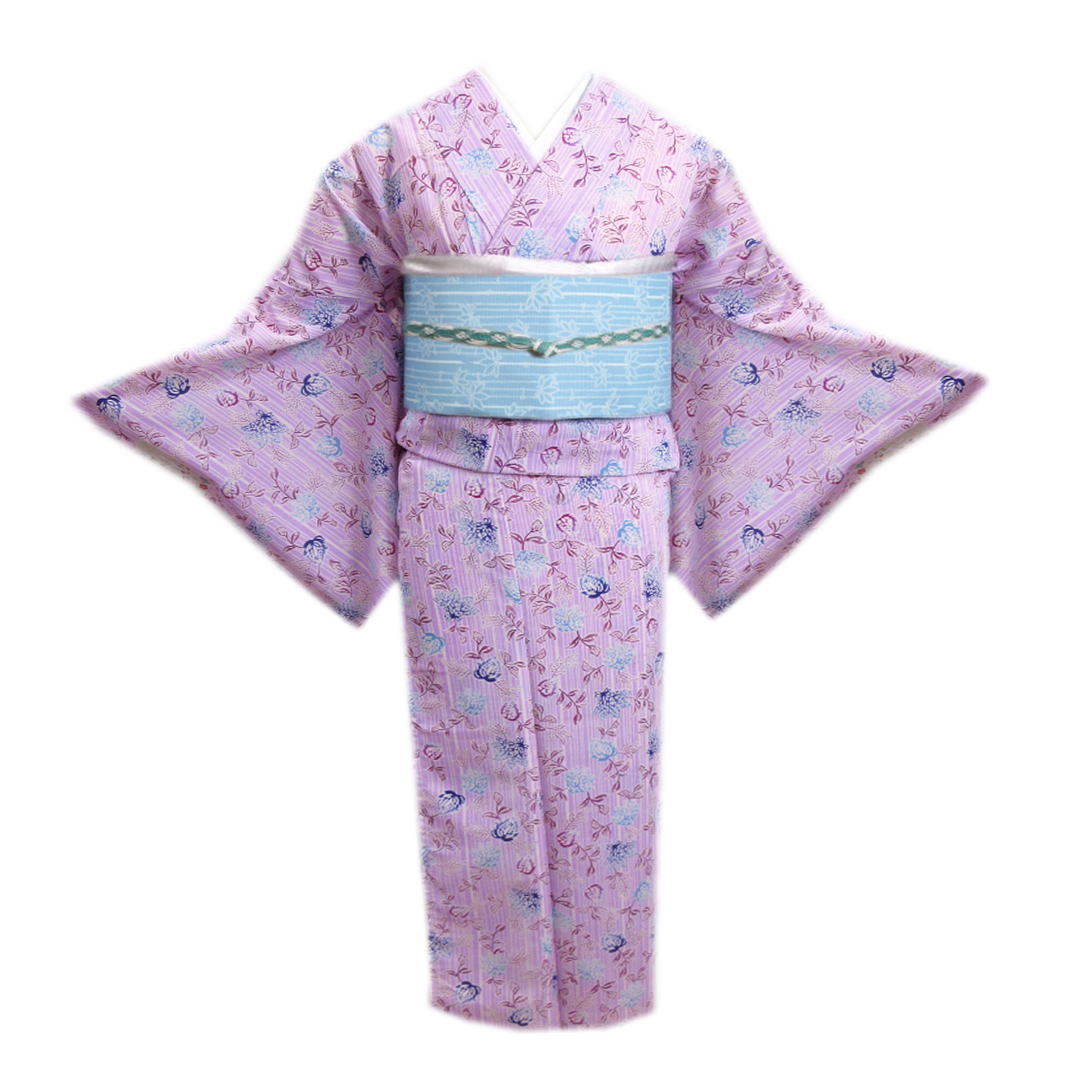 楽天市場】着物 洗える 紗 夏用 小紋 と 絽軽装帯 付け帯 2点