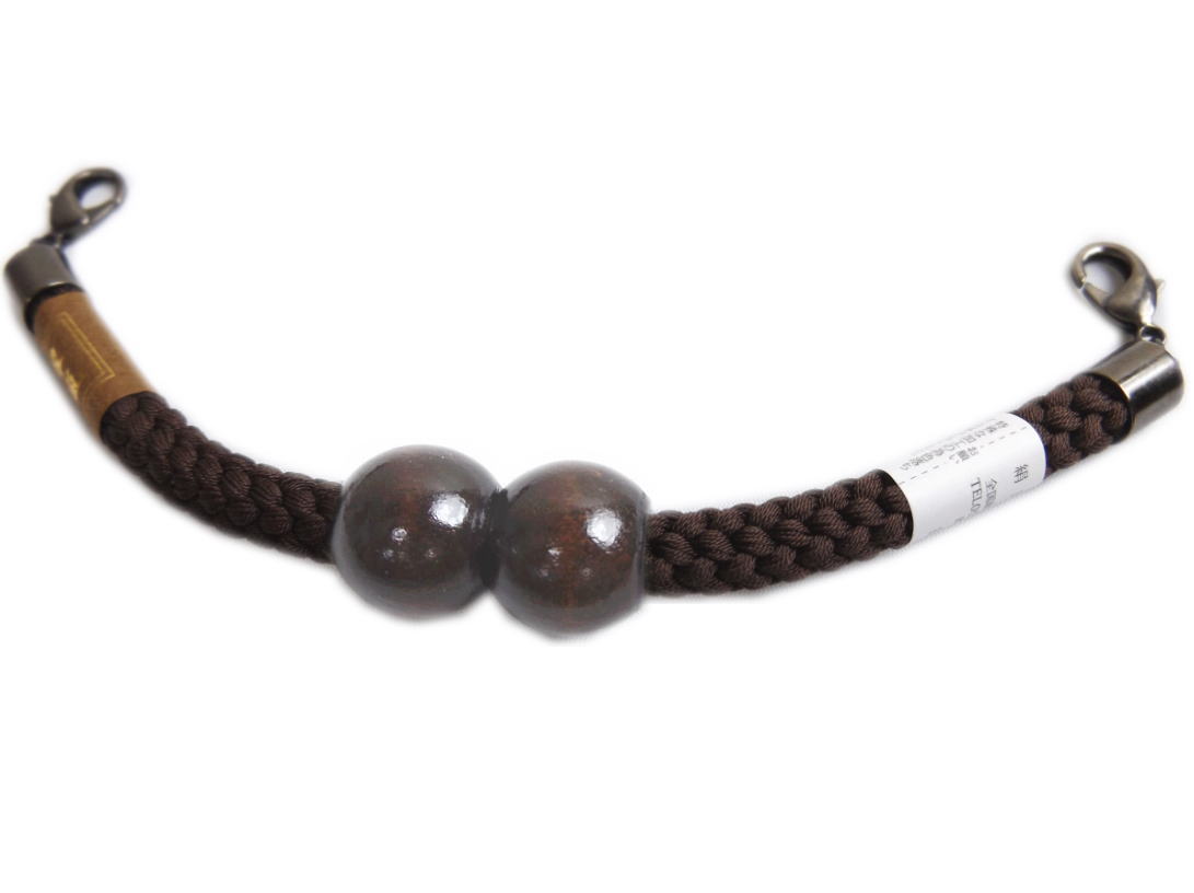 羽織紐 はおりひも メンズ 男物 男性 マグネット 正絹 濃茶色 日本製 和装 着物 成人式 卒業式 Novix Com