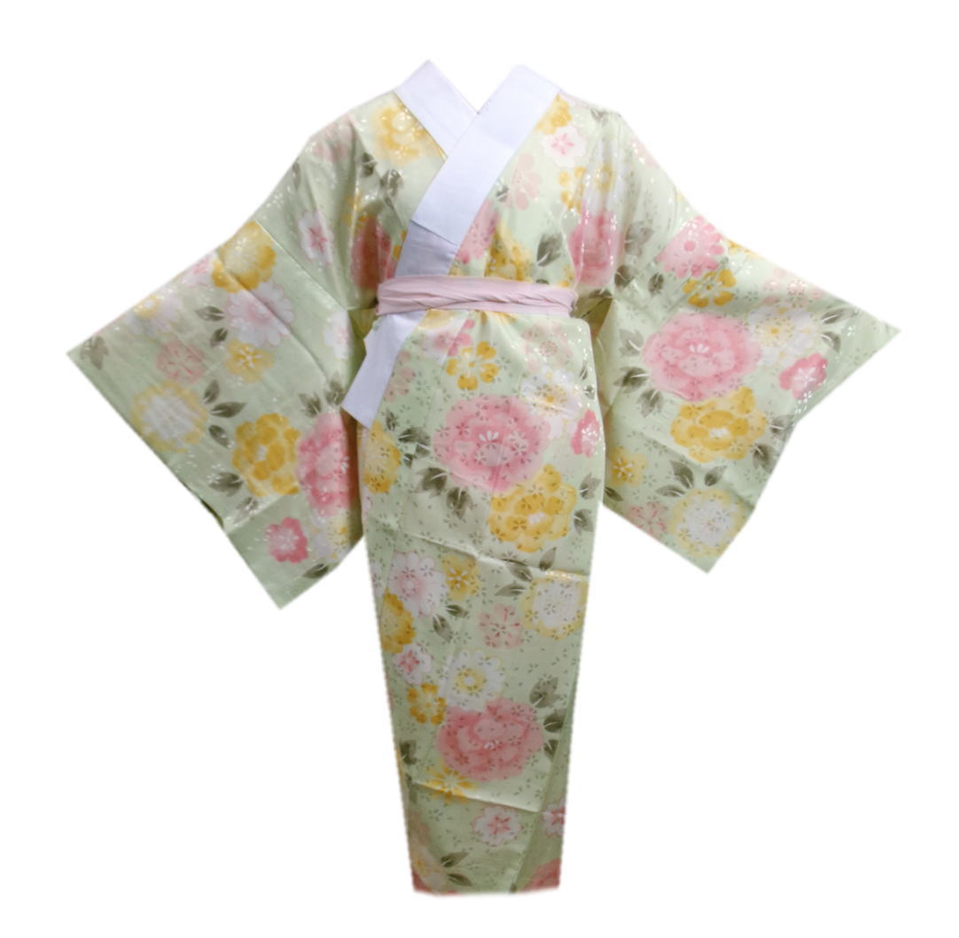 楽天市場】【ワゴンセール】6800【半衿付き】友禅柄 長襦袢【M/L