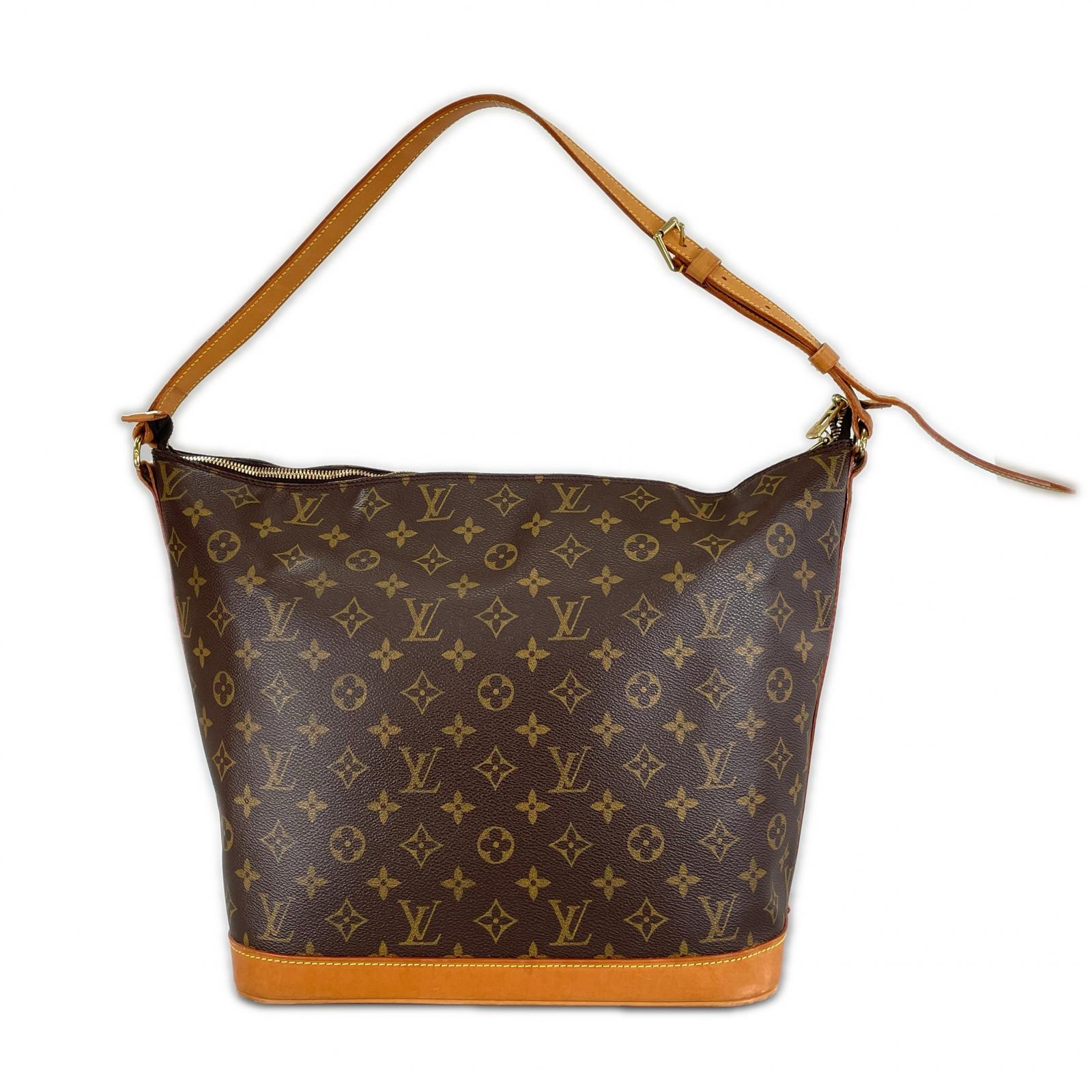LOUIS VUITTON ルイ・ヴィトン アムファー・スリー M47275 ショルダーバッグ モノグラム帆布 赤銅色 レディース シャロン石ころ【中古】【貨物輸送無料】