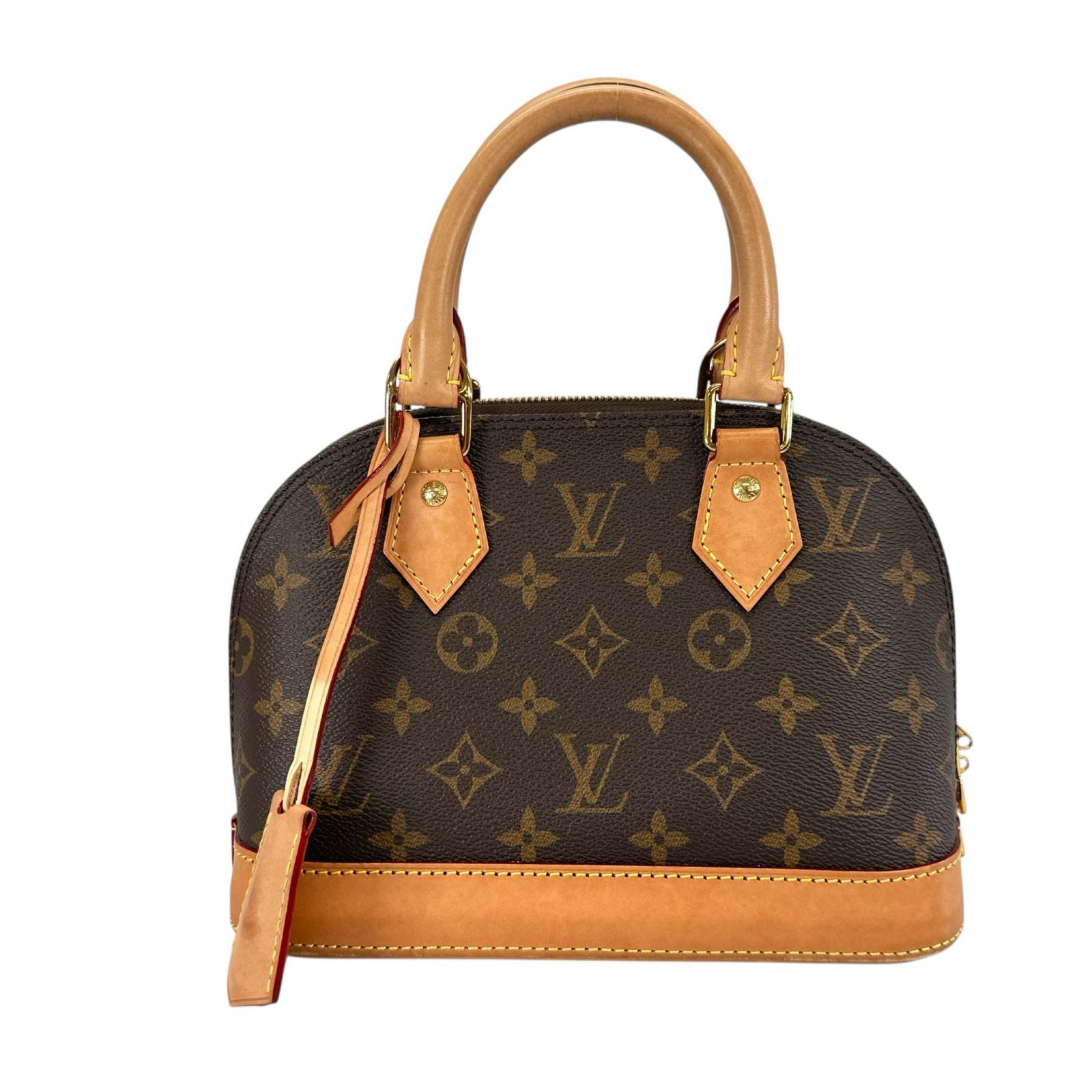 LOUIS VUITTON ルイ・ヴィトン アルマBB M53152 ハンドバッグ モノグラムキャンバス ブラウン レディース 2WAY【中古】【送料無料】|ワサビバ