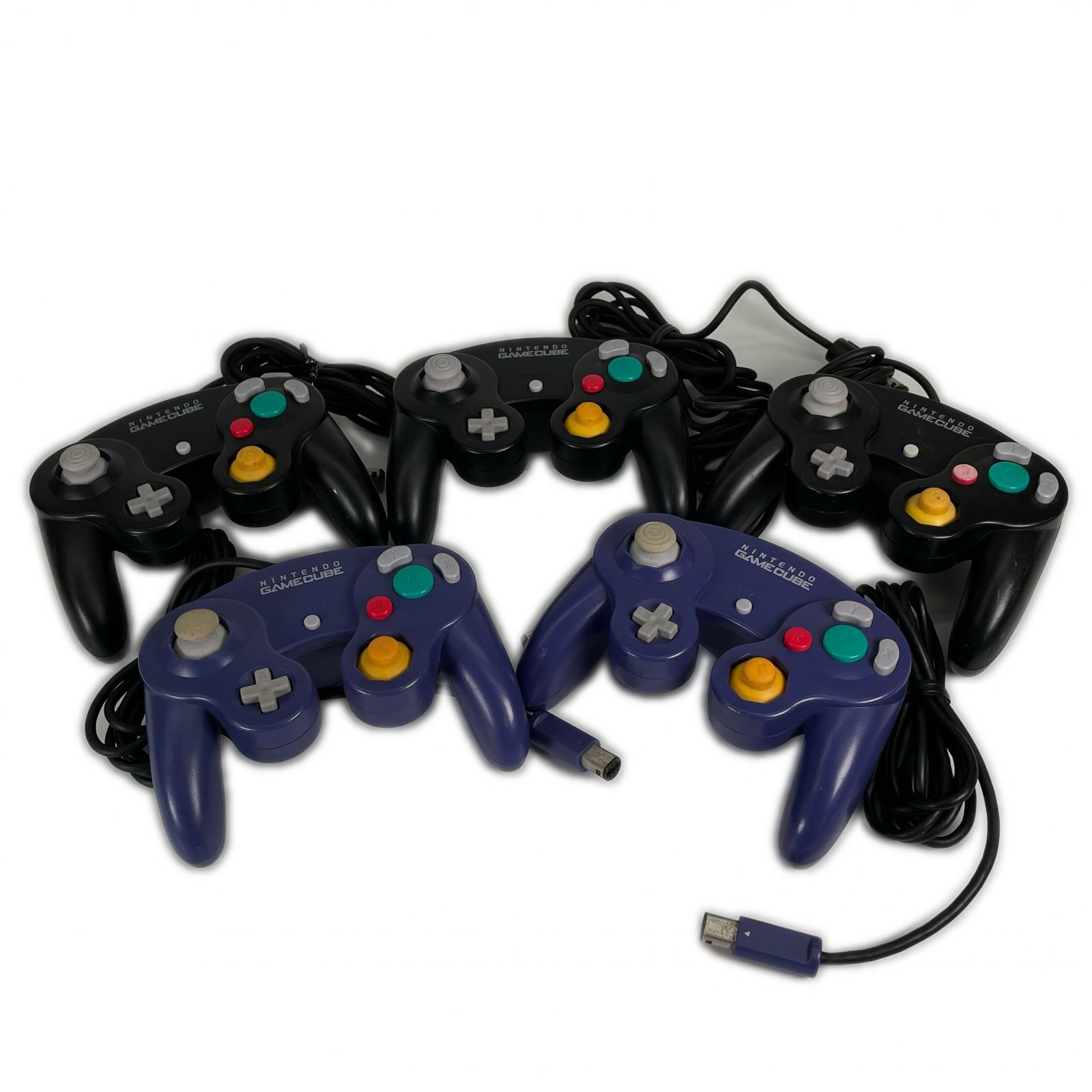 ゲームキューブ コントローラー　5個セット Nintendo 任天堂 ゲーム周辺機器【中古】【送料無料】
