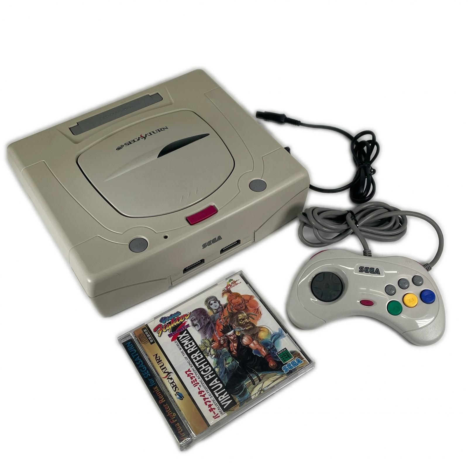 セガサターン　本体　セット SEGA セガ 1998 ゲームハード【中古】【送料無料】｜ワサビバ