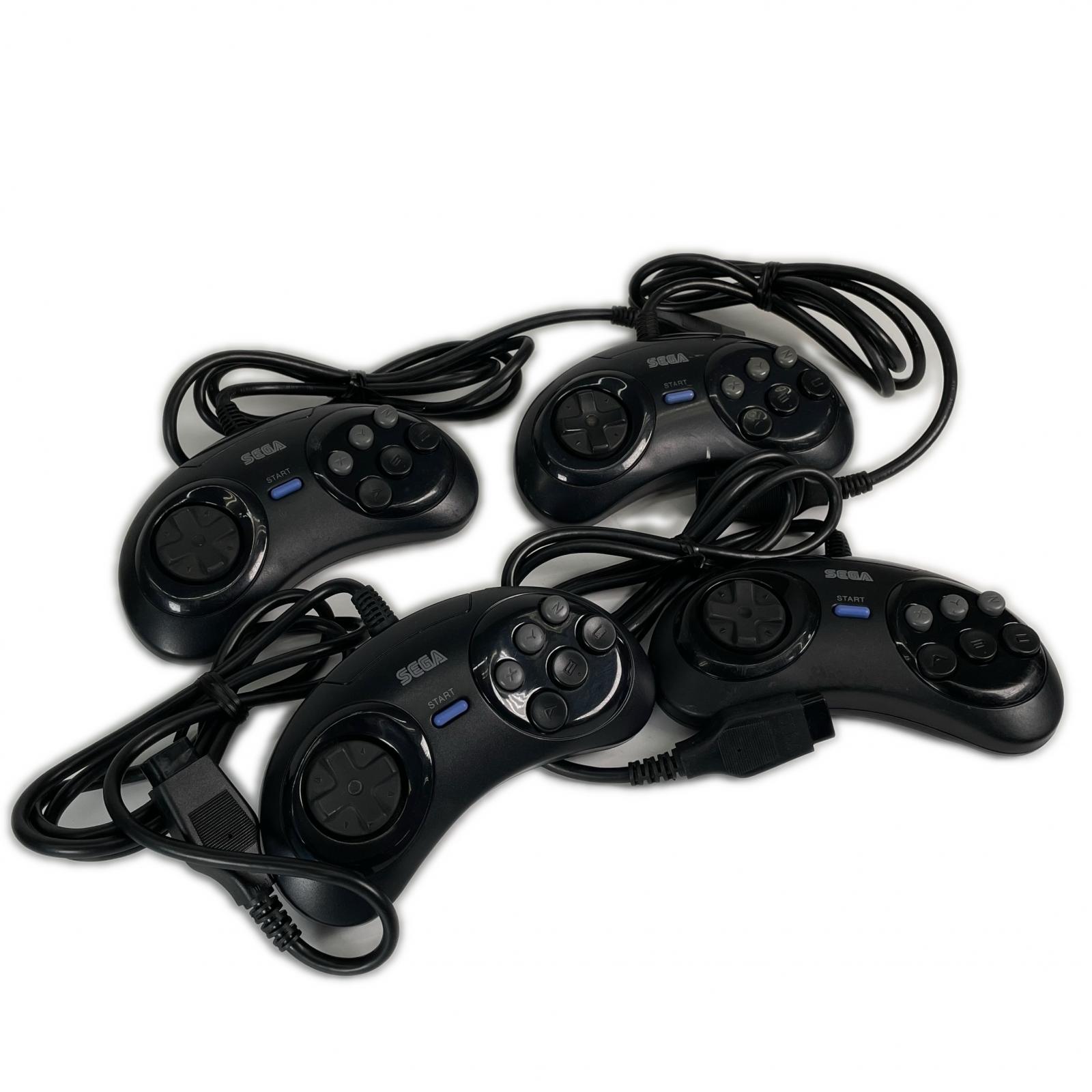 メガドライブ コントローラー　ファイティングパッド6B SEGA セガ 1998 ゲームハード【中古】【送料無料】｜ワサビバ