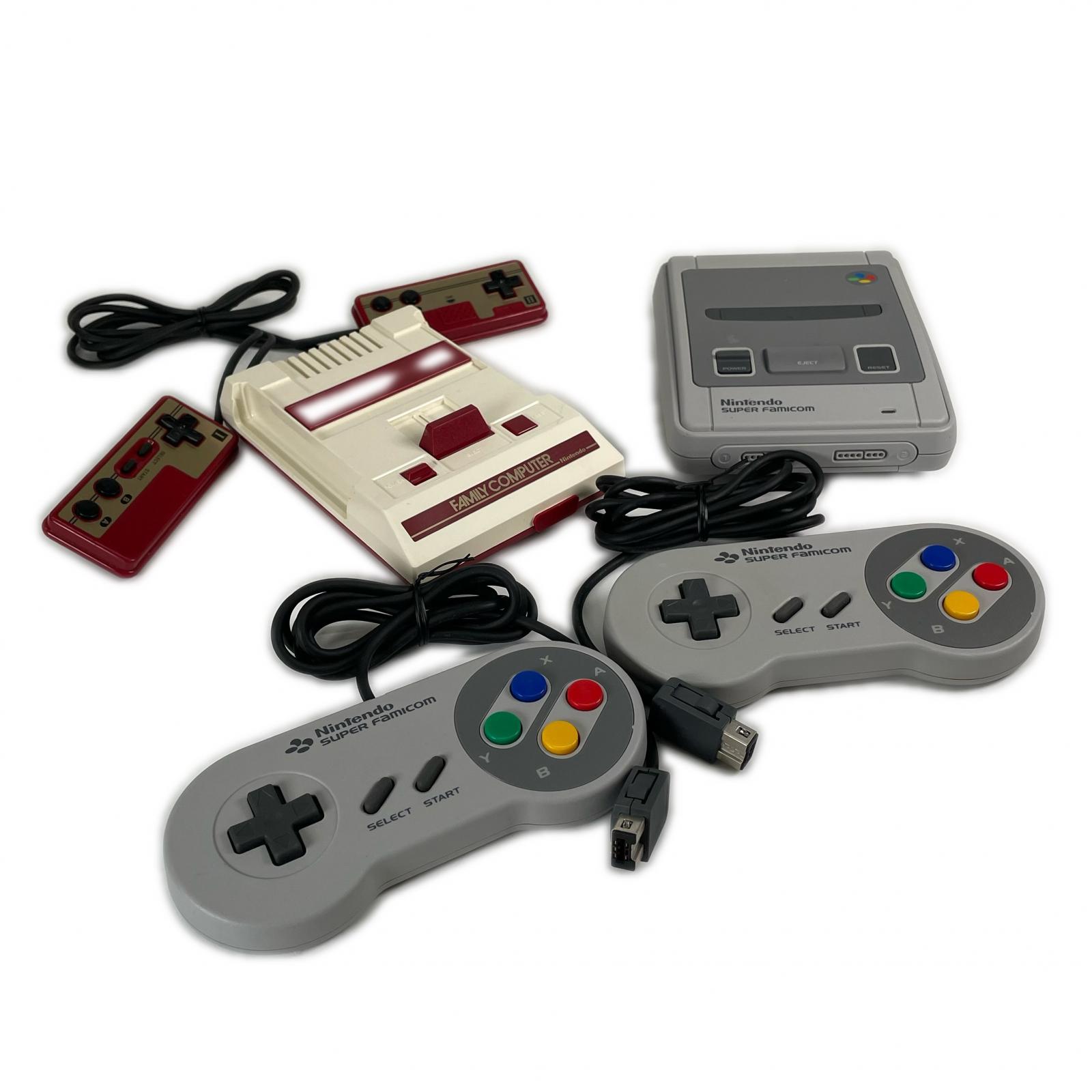 クラシックミニ FC＆クラシックミニSFC セット Nintendo 任天堂 ゲームハード【中古】【送料無料】
