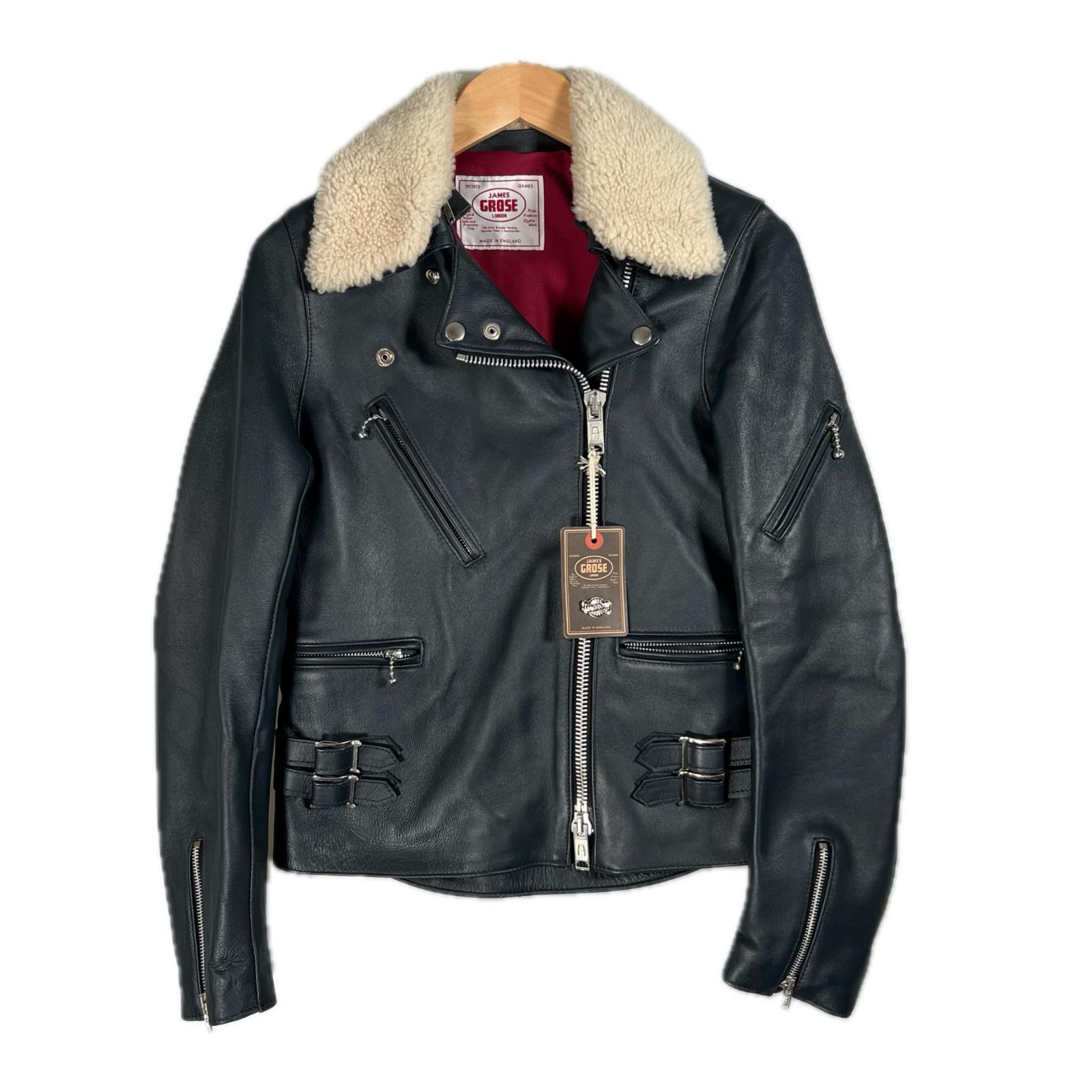 楽天市場】JAMES GROSE ジェームスグロース 英国製 本革 Shearling