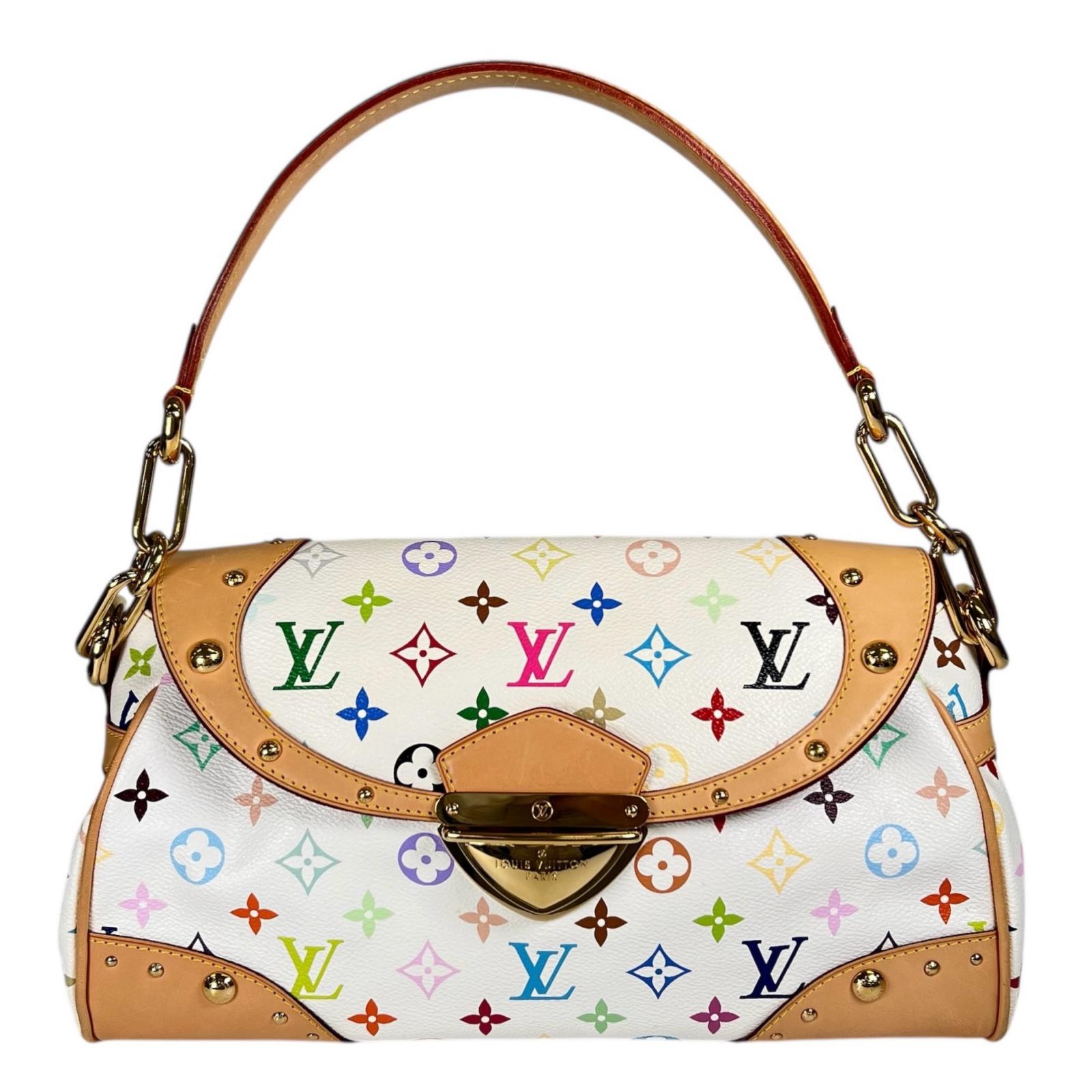 美品 LOUIS VUITTON ルイ・ヴィトン ﾋﾞﾊﾞﾘｰMM M40203 ショルダーバッグ コーティングキャンバス マルチカラー レディース【中古】【送料無料】