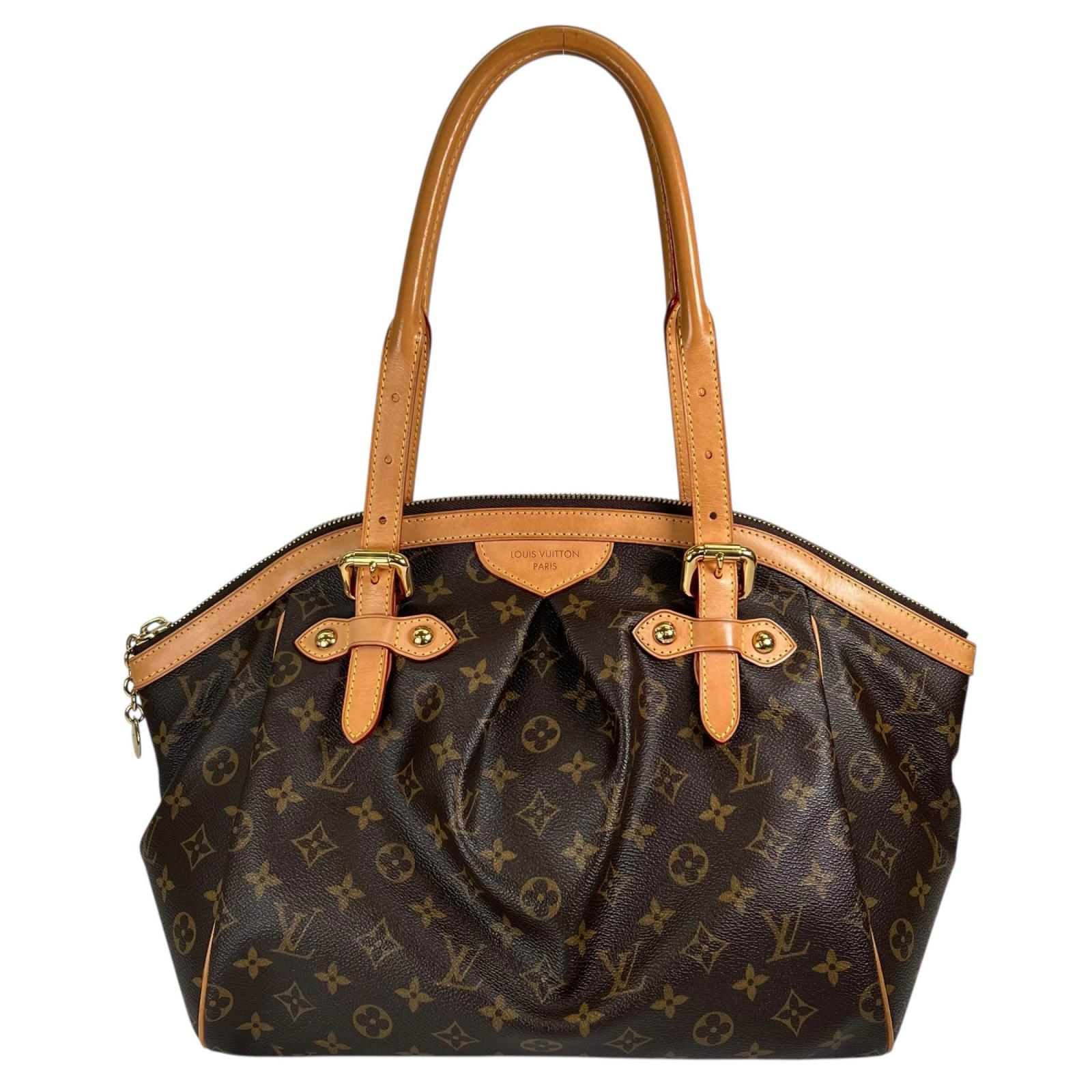 美品 LOUIS VUITTON ルイ・ヴィトン ティボリGM M40144 ハンドバッグ モノグラムキャンバス ブラウン レディース【中古】【送料無料】