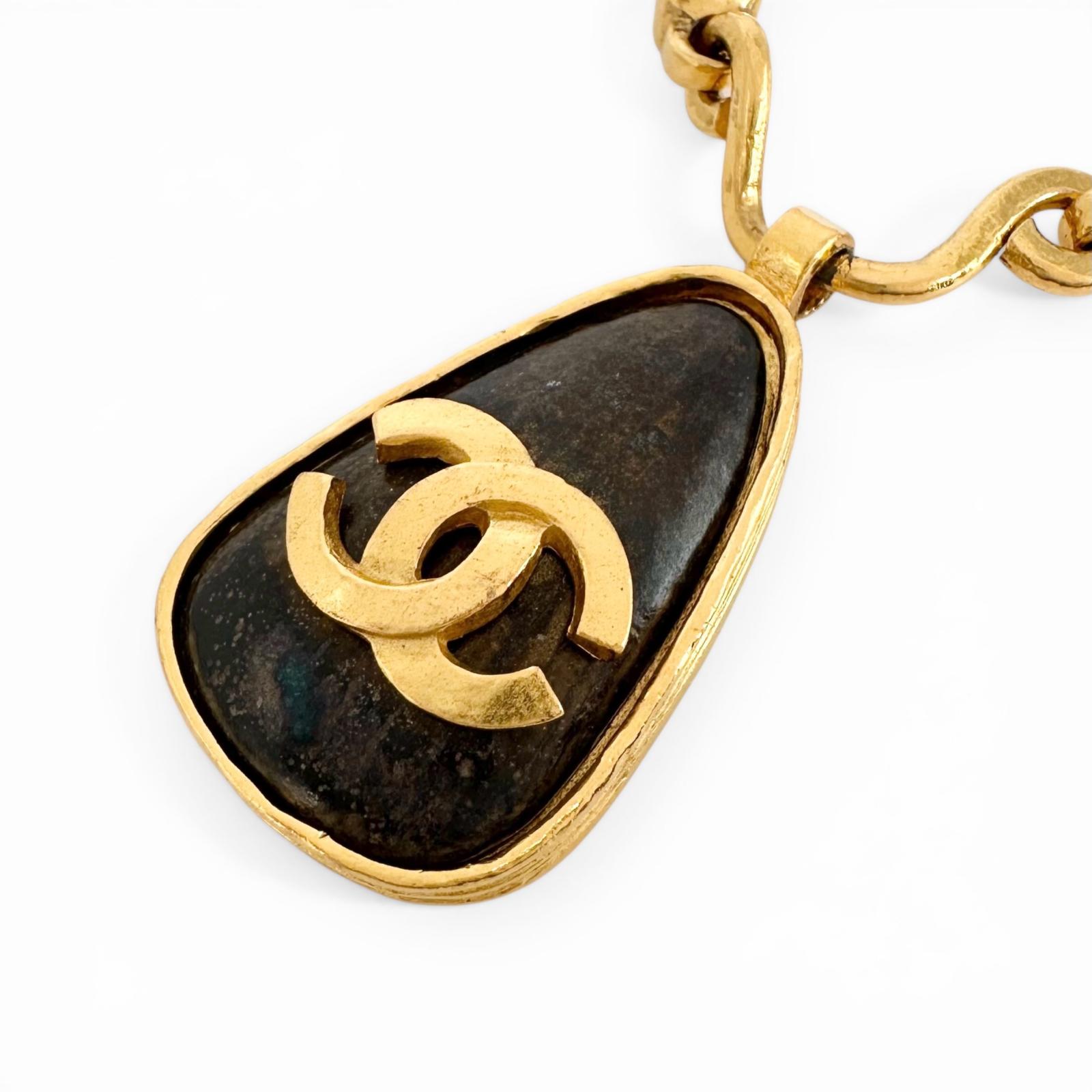美品 CHANEL シャネル ココマーク 97A ネックレス ゴールド レディース【中古】【送料無料】｜ワサビバ