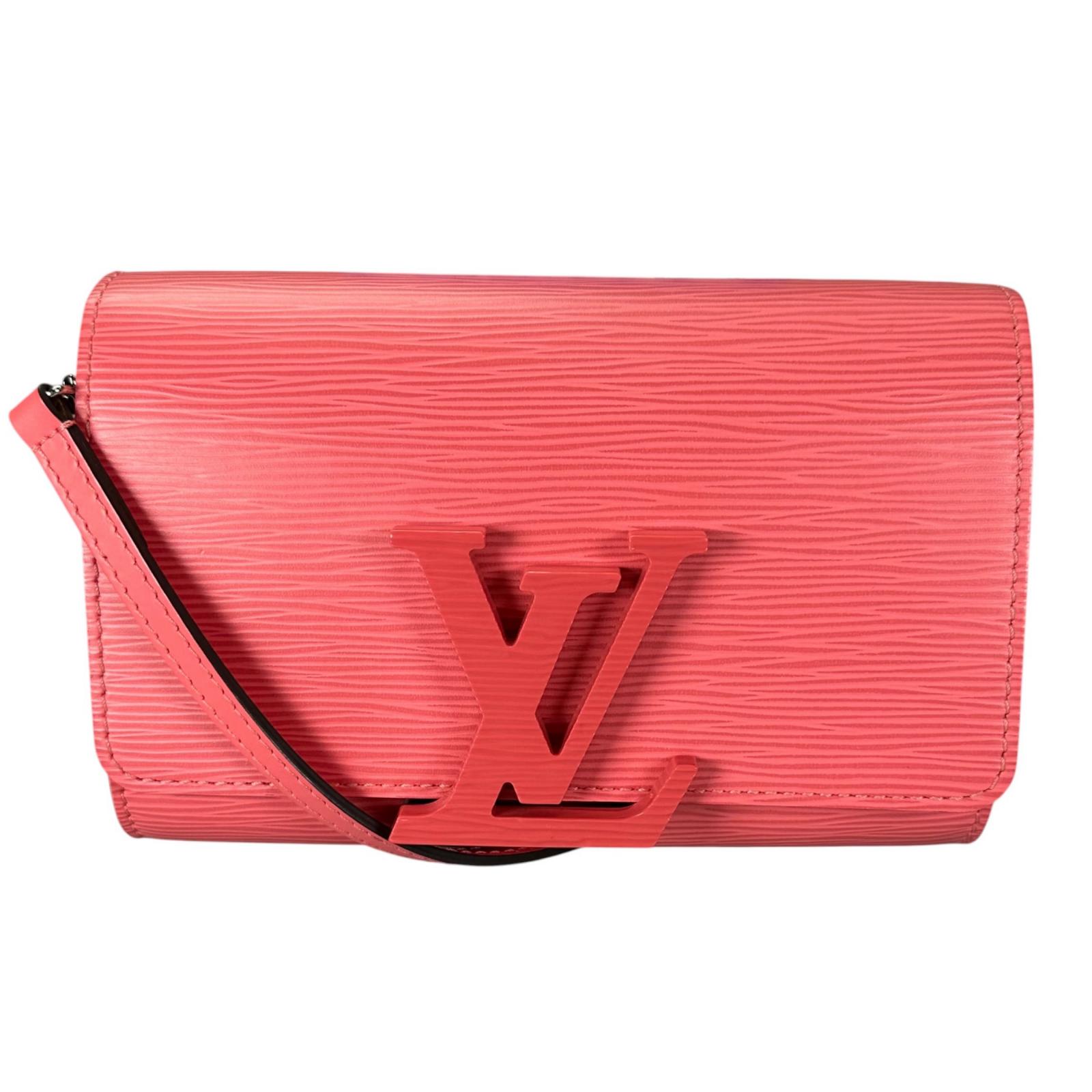 美品 LOUIS VUITTON ルイ・ヴィトン ポシェットルイーズPM M41105 ショルダーバッグ エピレザー ピンク レディース【中古】【送料無料】