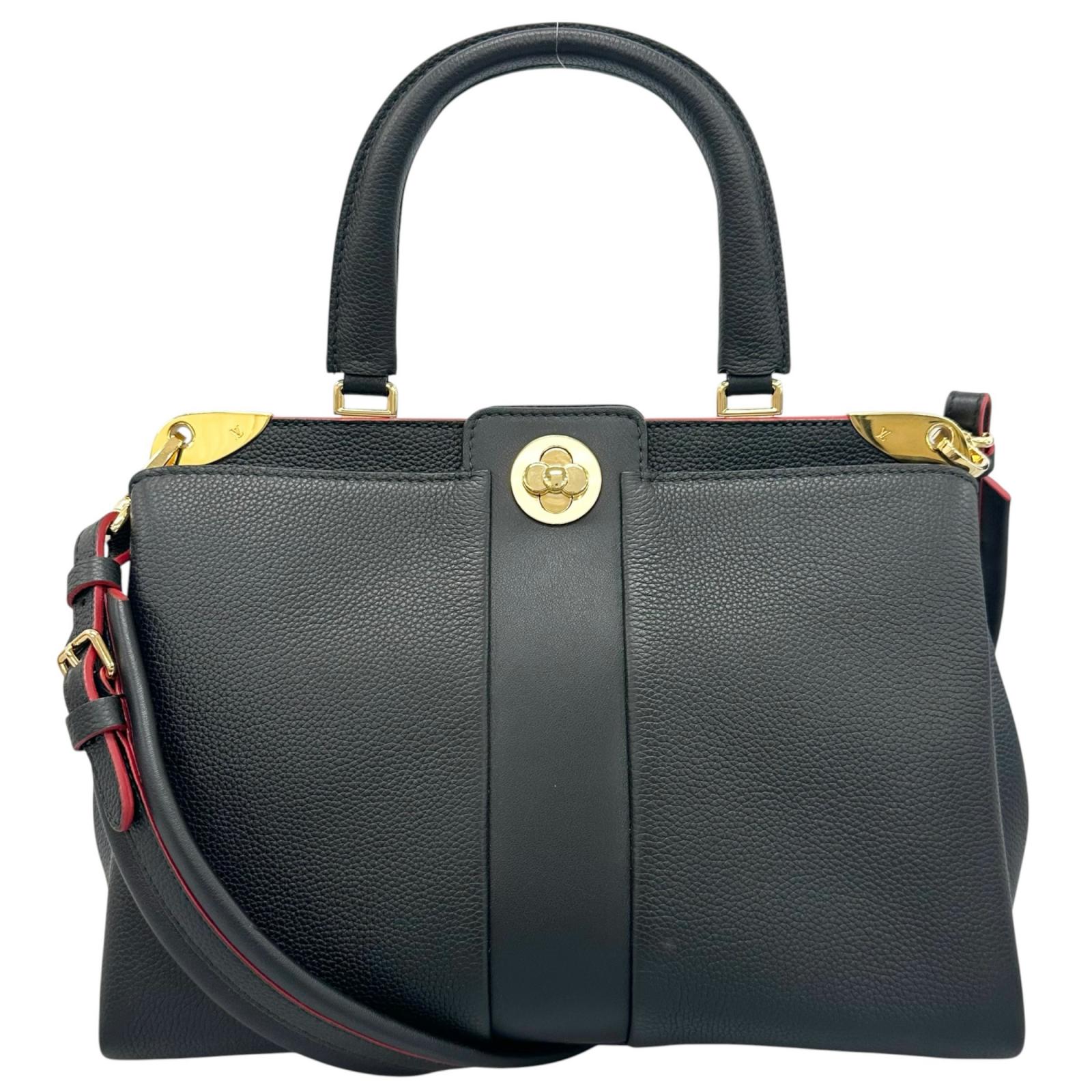 美品 LOUIS VUITTON ルイ・ヴィトン アストリッド M54376 ハンドバッグ レザー ブラック レディース 2way【中古】【送料無料】
