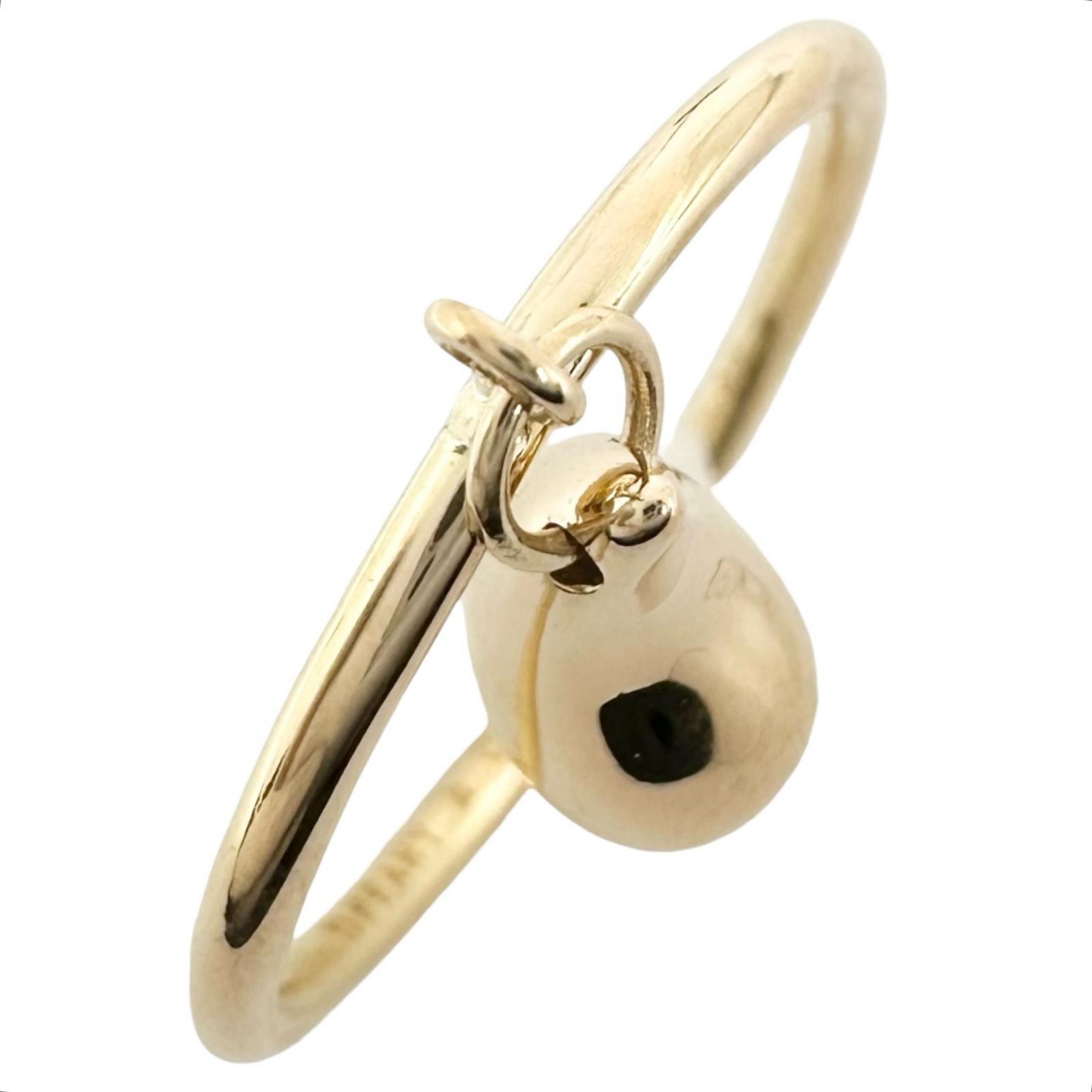美品 TIFFANY&Co. ティファニー ティアドロップ リング・指輪 750/K18ゴールド ゴールド レディース 8.5号【中古】【送料無料】
