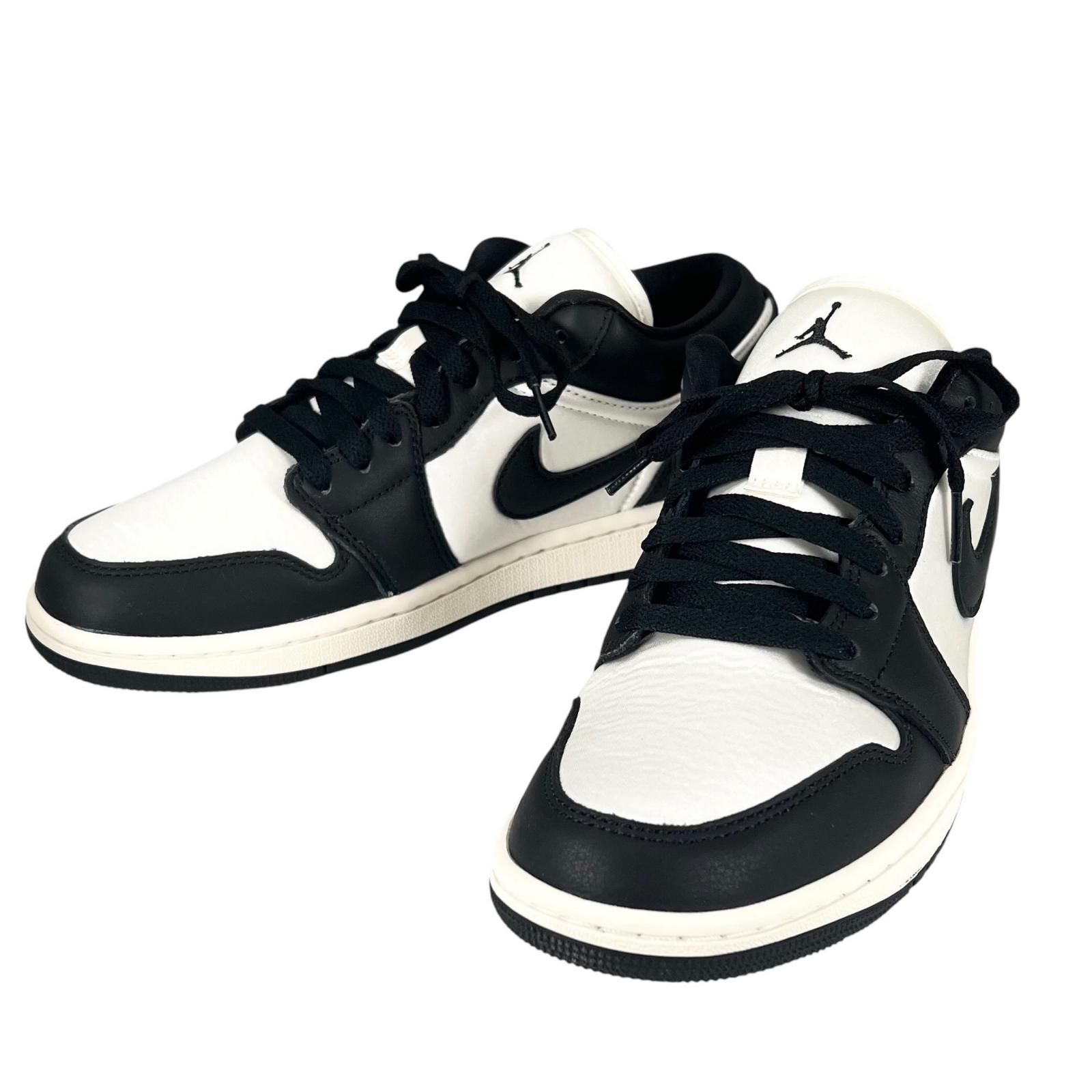 極美品 NIKE ナイキ AIR JORDAN1 LOW SE FB9893 101 スニーカー 組みあわせる衣料繊維 黒いこと メンズ 26.5 置き目撥ねのける【古着】【中古】【貨物輸送無料】