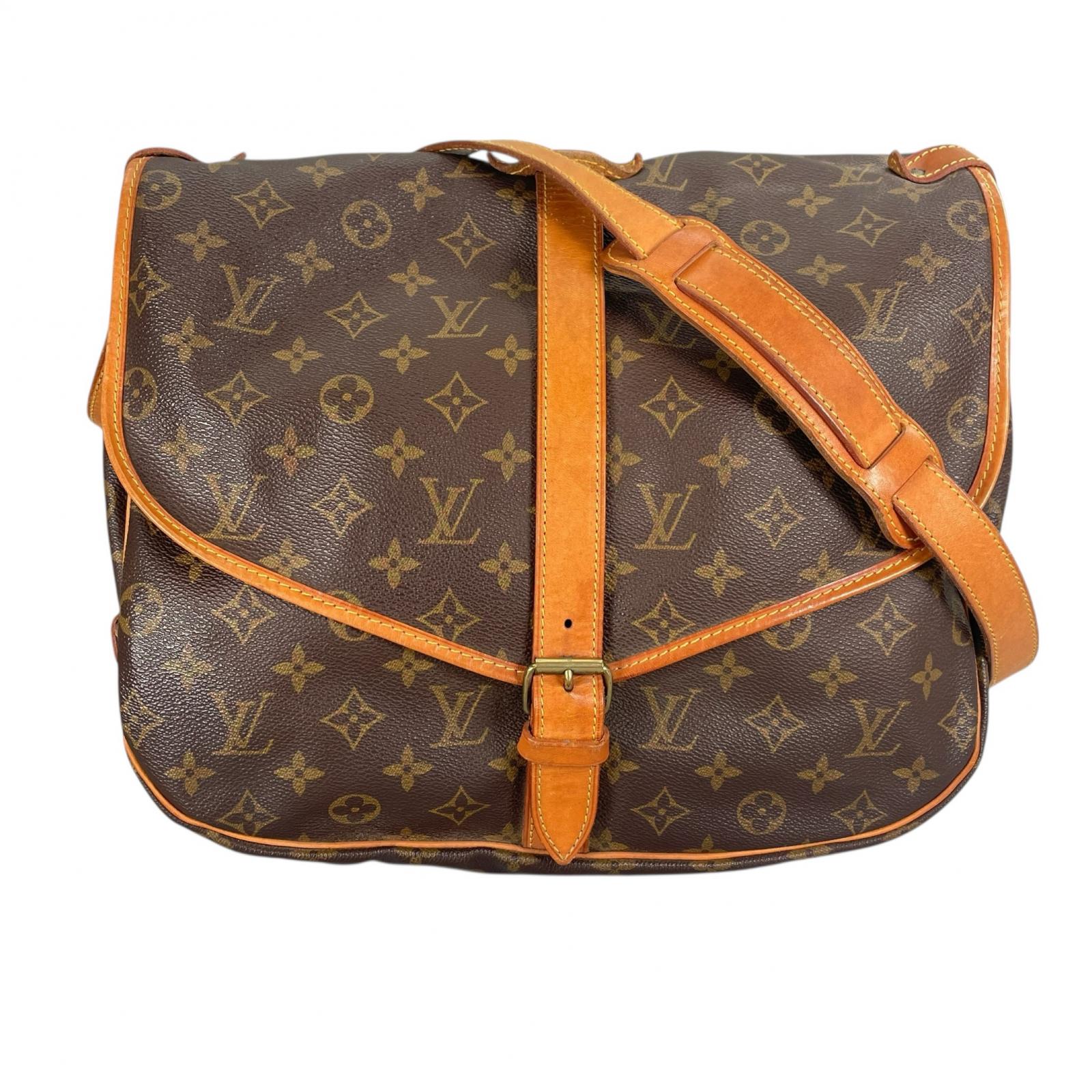 楽天市場】ルイ ヴィトン モノグラム ソミュール35 斜め掛け