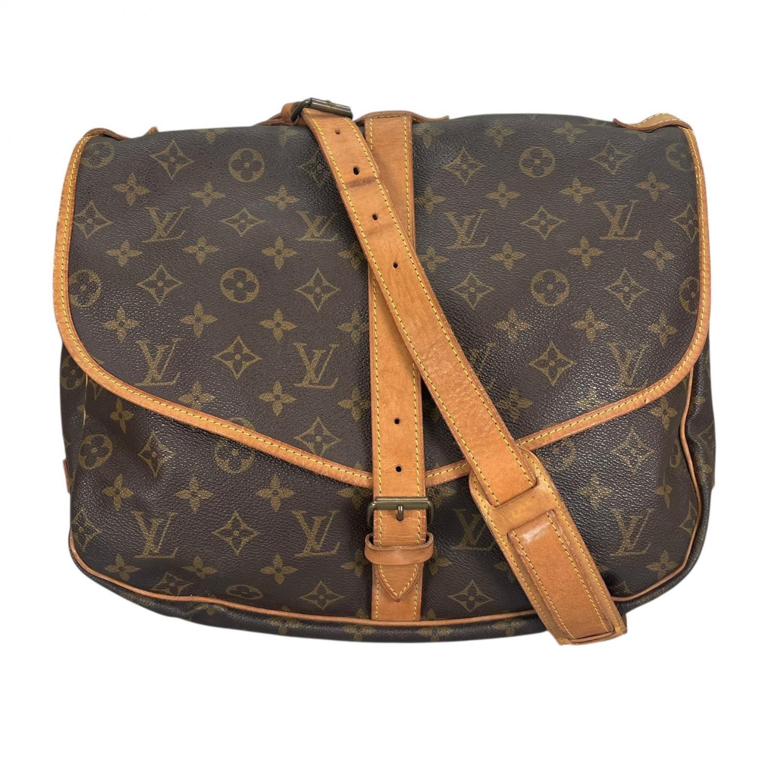 楽天市場】ルイ ヴィトン モノグラム ソミュール35 斜め掛け