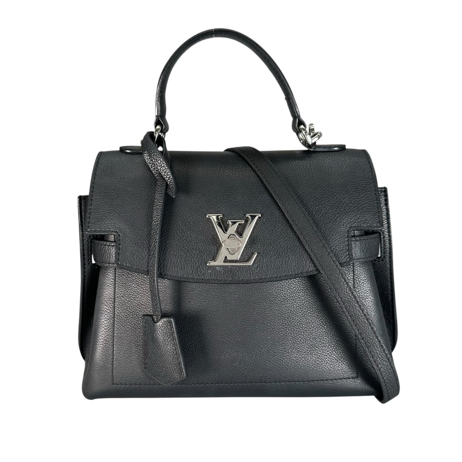 LOUIS VUITTON ルイ・ヴィトン ロックシーエヴァBB M53937 ハンドバック なめし革 米国海軍 レディース 2way肩肉【中古】【貨物輸送無料】